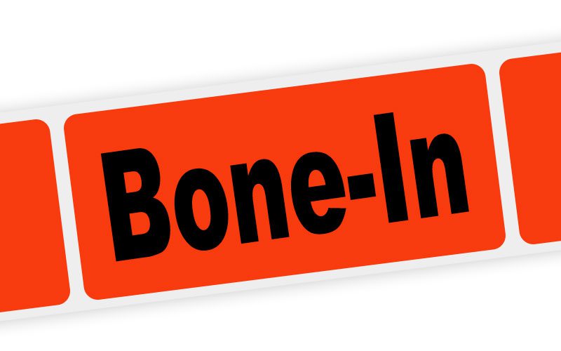 bone-in label