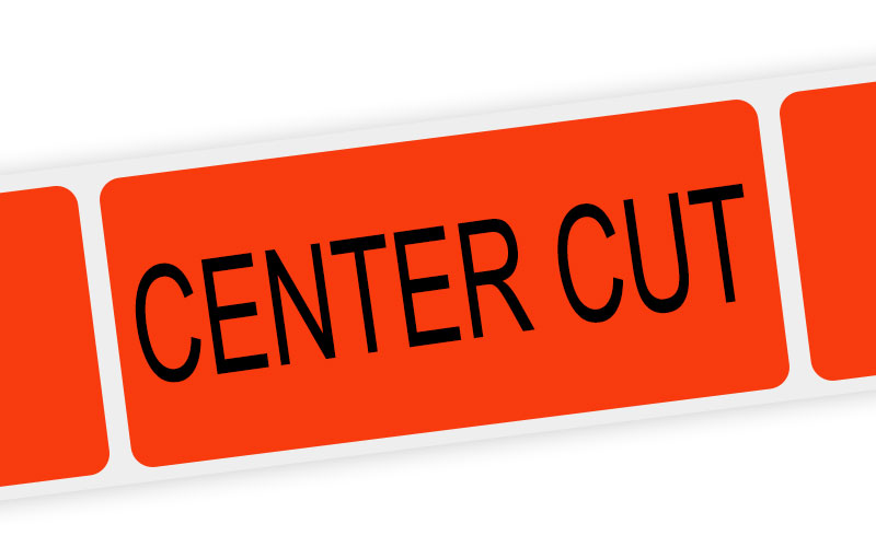 center cut label