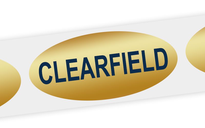clearfield cheese label