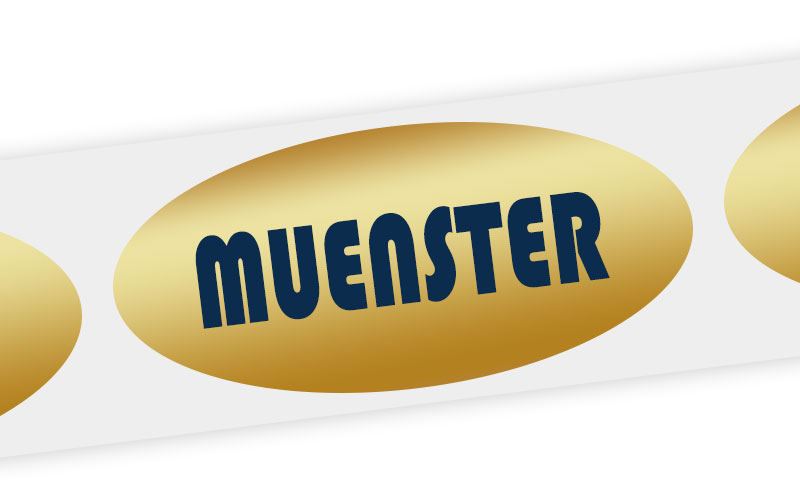 muenster label