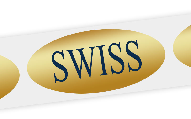 swiss cheese label