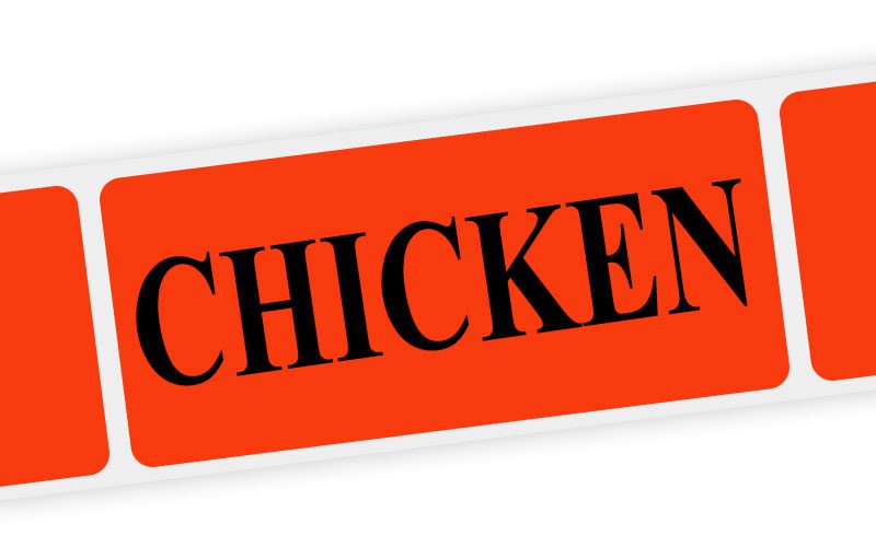 chicken label