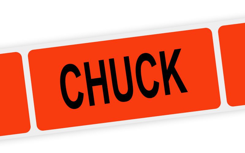 chuck label