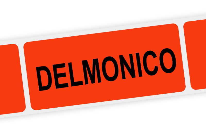 delmonico label