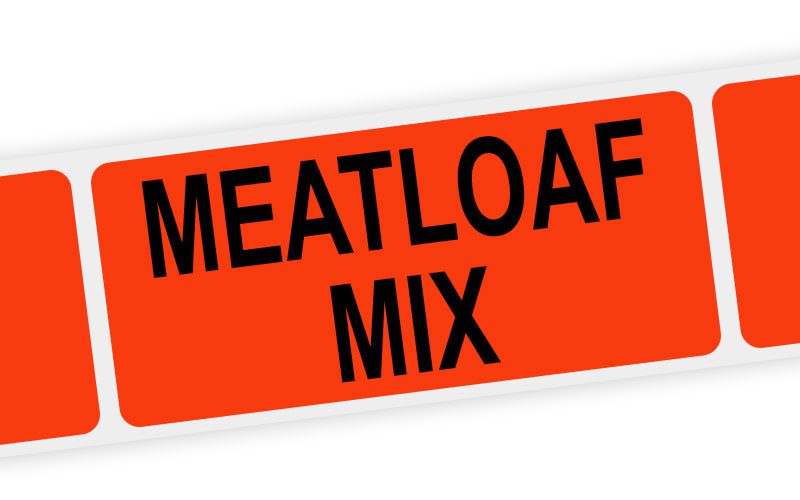 meatloaf mix label