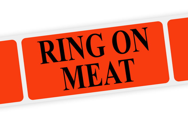 ring on meat label