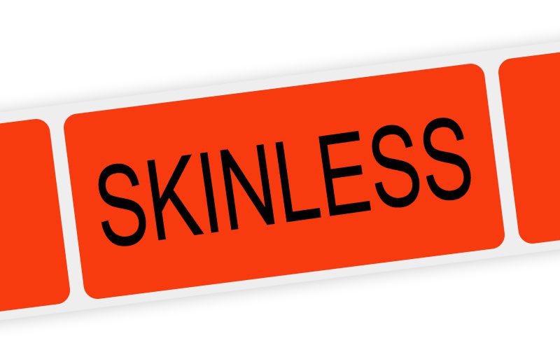 skinless label