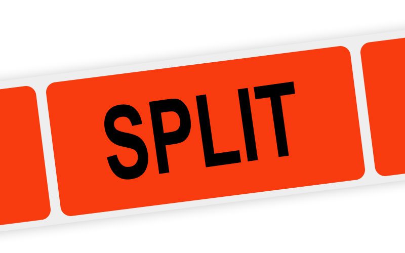 split label