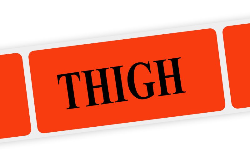 thigh label