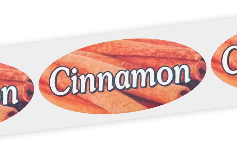 cinnamon flavor label